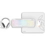 Krom Kenta Pack Gaming 4 en 1 RGB Blanco